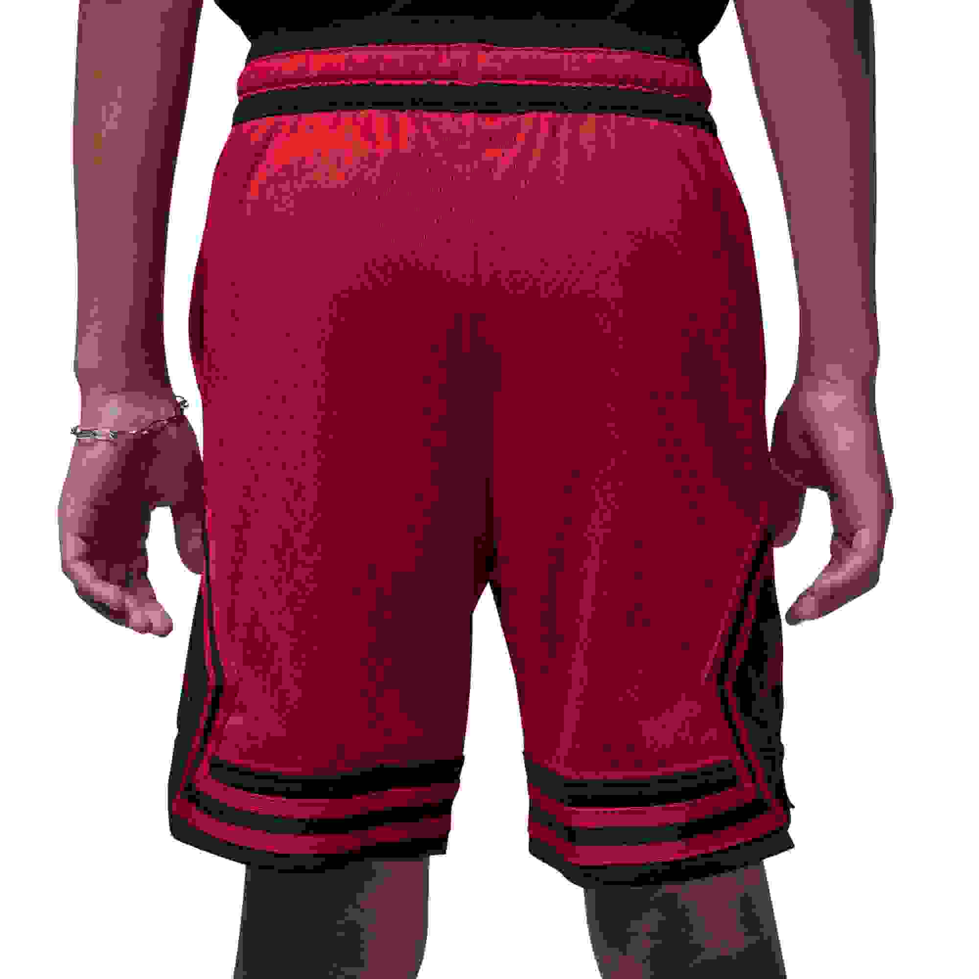 Jordan Diamond Big Boys' Red/Black Shorts